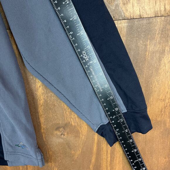 Greg Norman Mens Jacket Black Gray Golf 1/4 Zip Pullover Colorblock Large - Picture 8 of 13